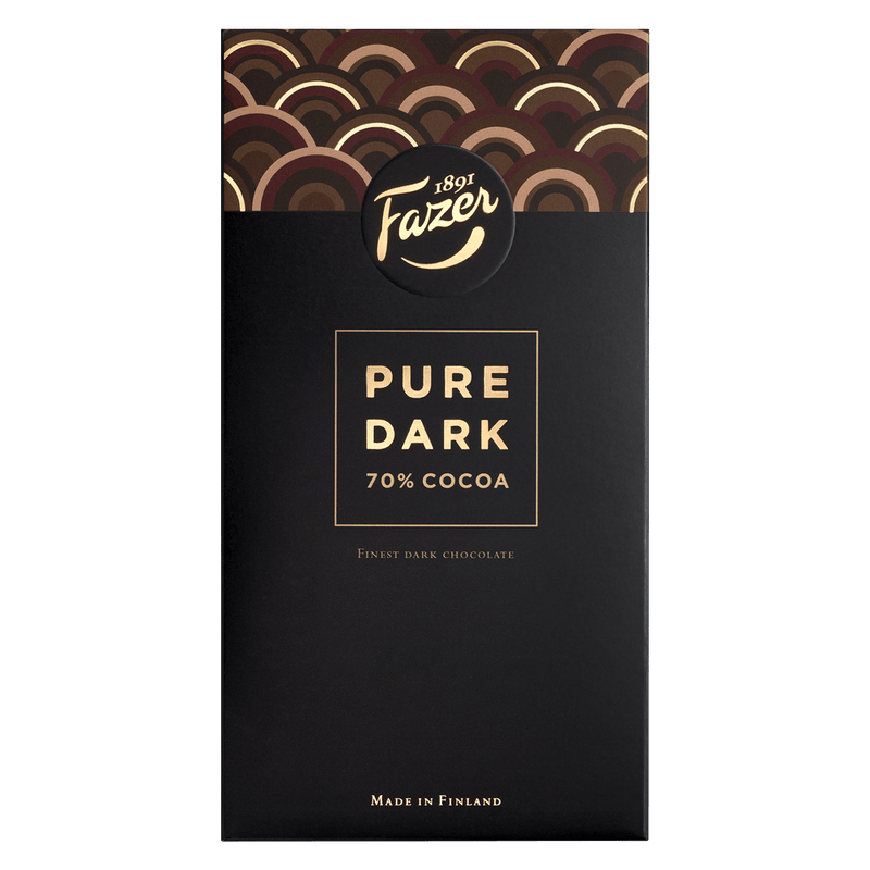 Fazer Pure Dark Chocolate Bar