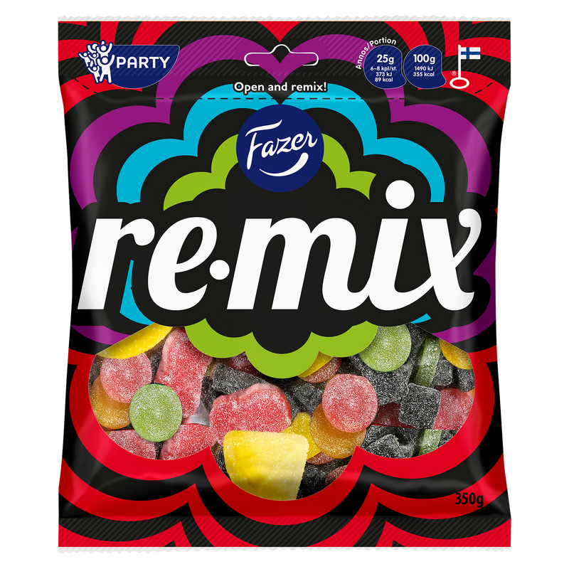 Fazer Remix Sweets Mix (350g)