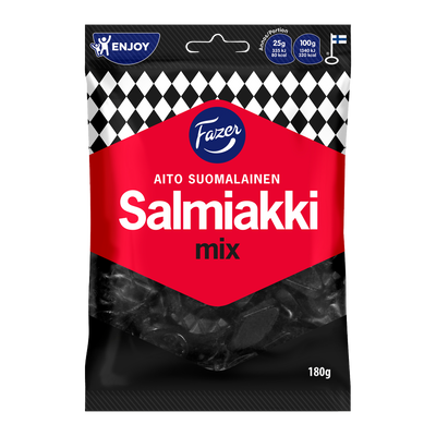 Fazer Salmiakki Mix (180g)