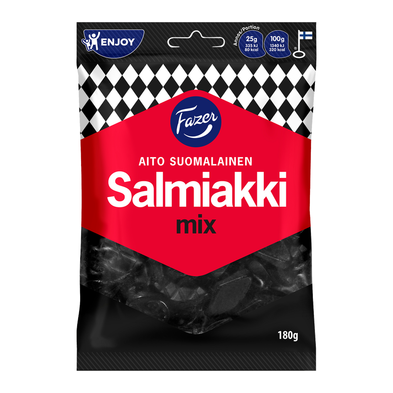 Fazer Salmiakki Mix (180g)