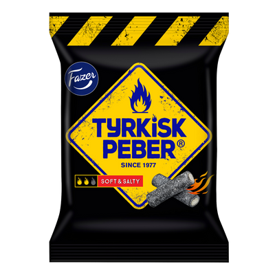 Fazer Tyrkisk Peber Soft & Salty Licorice (150g)