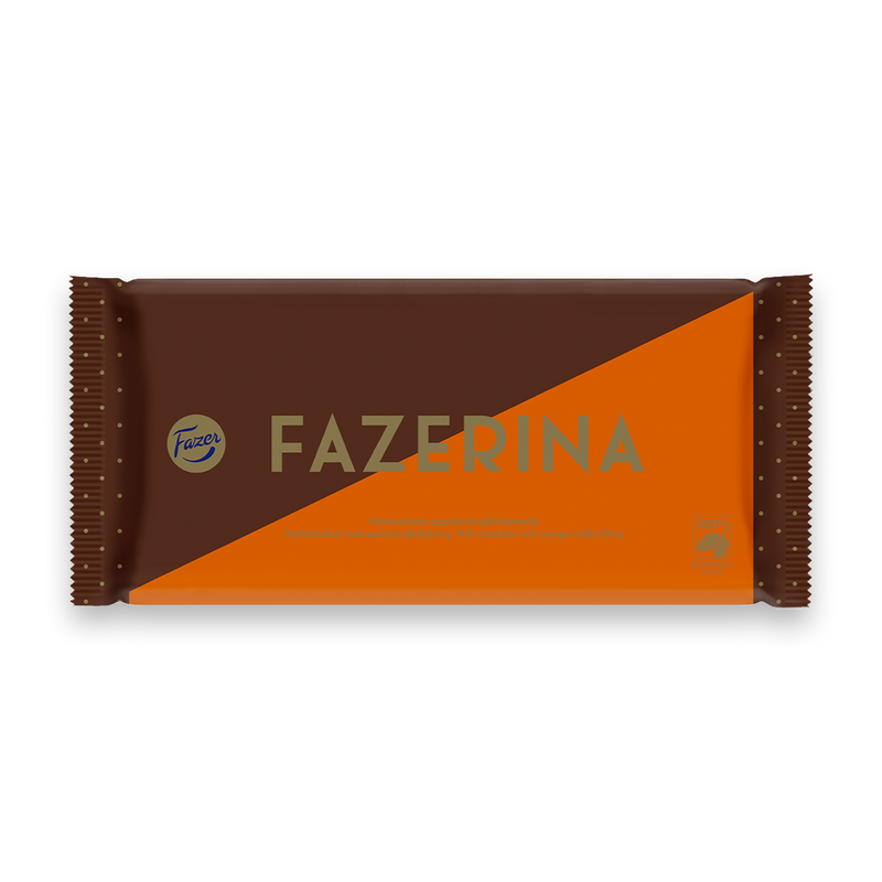 Fazerina Orange Truffle Milk Chocolate Bar (121g)