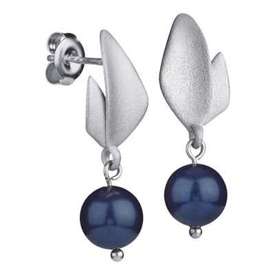 Finnfeelings Blueberry Silver Earrings