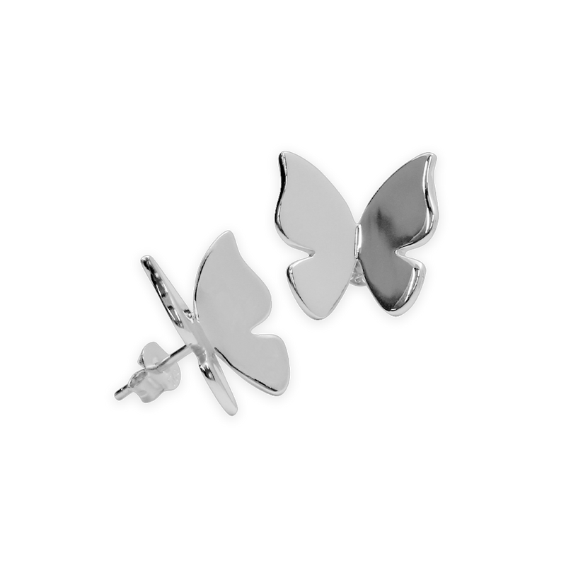 Finnfeelings Butterfly Silver Earrings