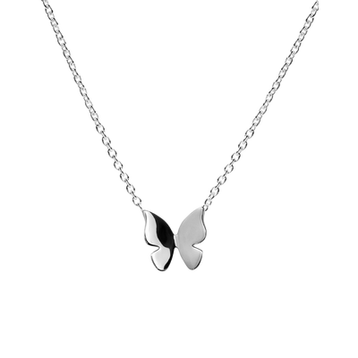 FinnFeelings Butterfly Silver Necklace