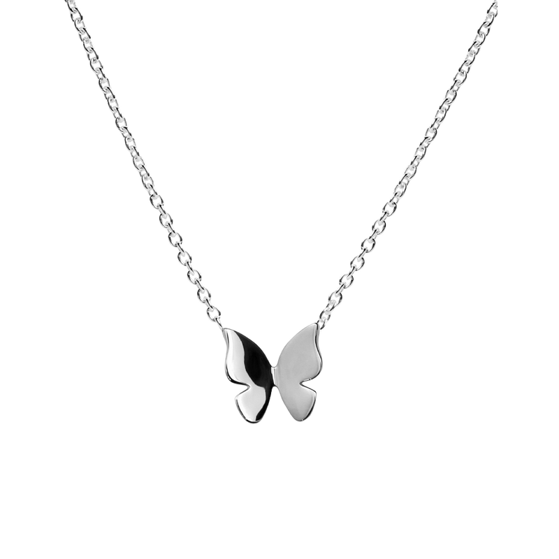 FinnFeelings Butterfly Silver Necklace
