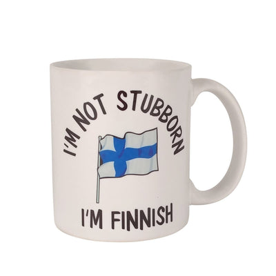 Finnish Coffee Mug - I'm Not Stubborn - I'm Finnish