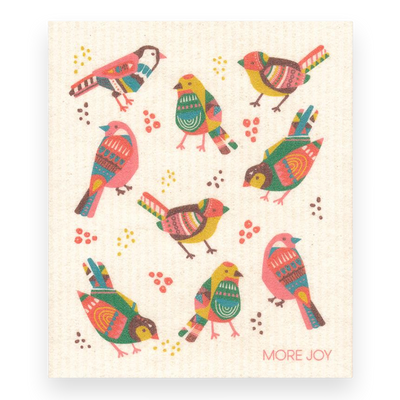 Swedish Dishcloth - Folk Birds