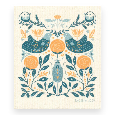 Swedish Dishcloth - Hygge Birds