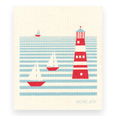 Swedish Dishcloth - Lighthouse