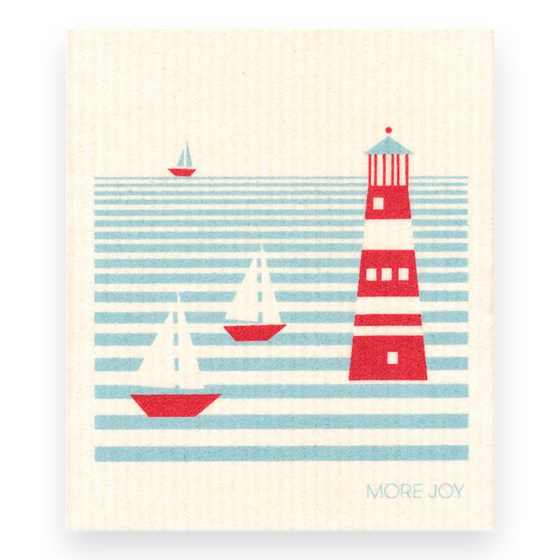 Swedish Dishcloth - Lighthouse