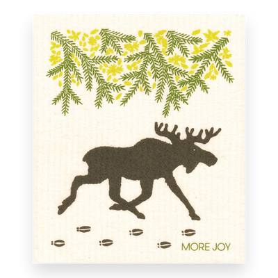 Swedish Dishcloth - Moose