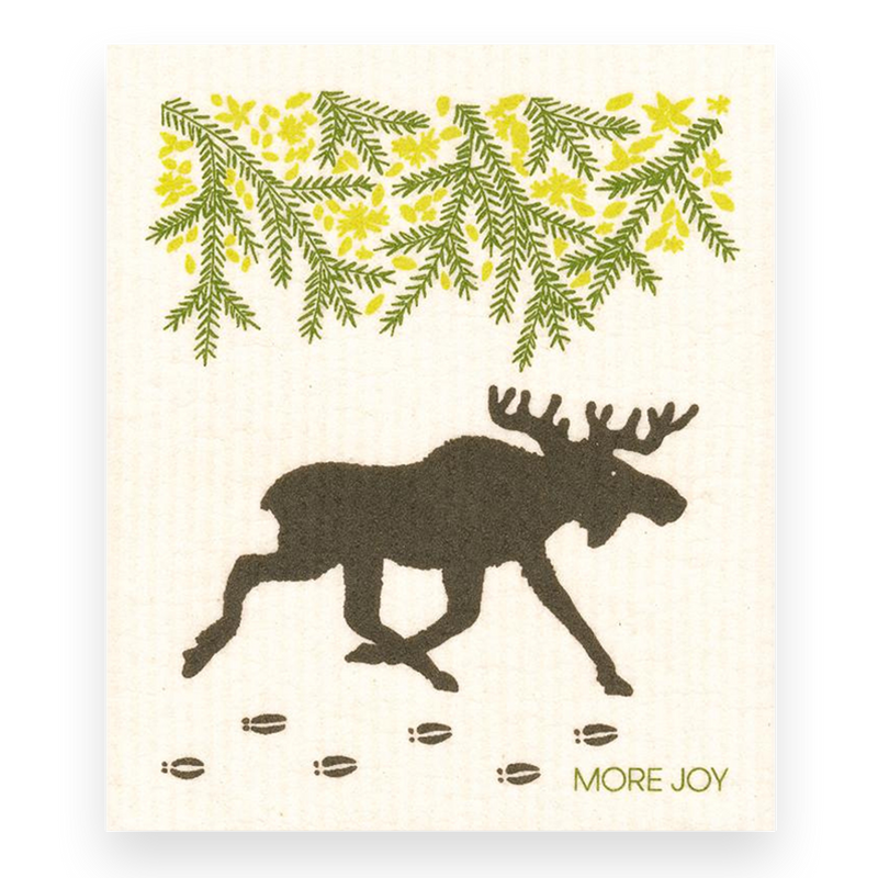 Swedish Dishcloth - Moose