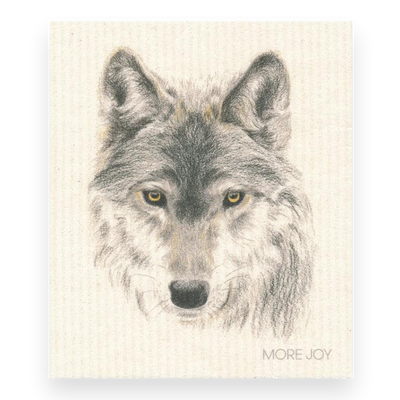 Swedish Dishcloth - Wolf