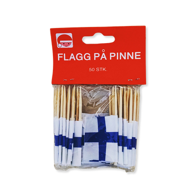 Finland Flag Toothpicks (50 count)