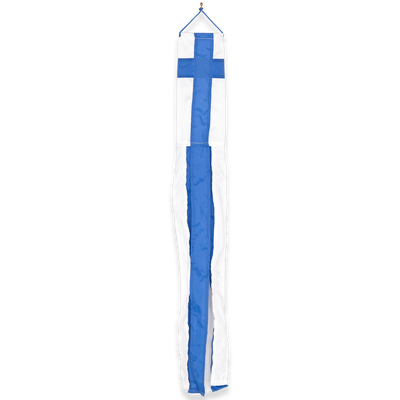 Finnish Flag Windsock 60"