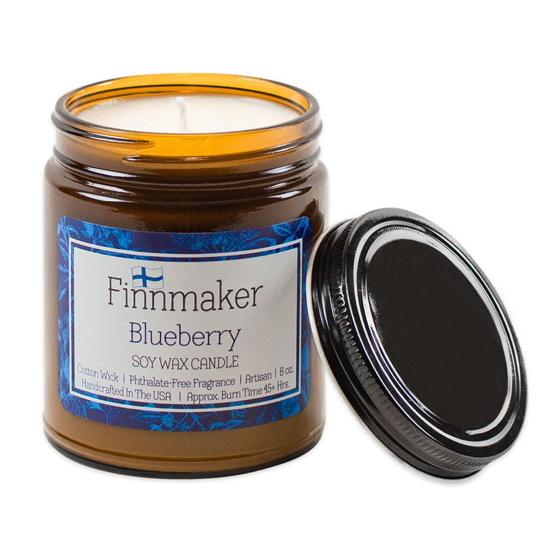 Finnmaker Blueberry Candle – Touch of Finland