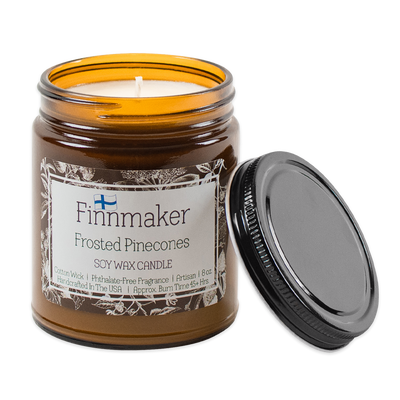 Finnmaker Frosted Pinecones Candle