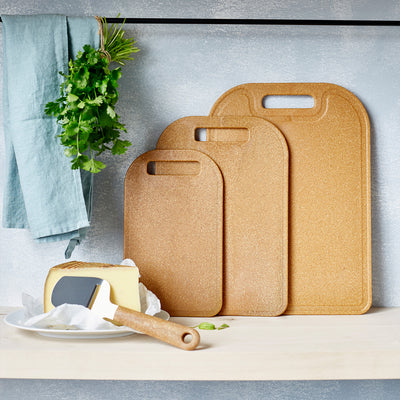 three sizes of Bio-Based Cutting Boards