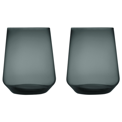 iittala Essence Dark Grey Tumbler - Set of 2