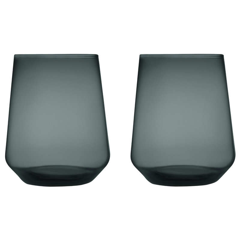 iittala Essence Dark Grey Tumbler - Set of 2