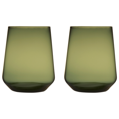 iittala Essence Moss Green Tumbler - Set of 2