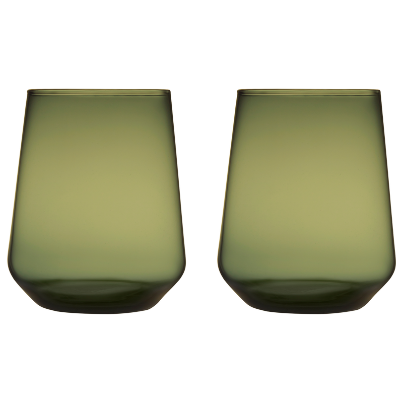 iittala Essence Moss Green Tumbler - Set of 2