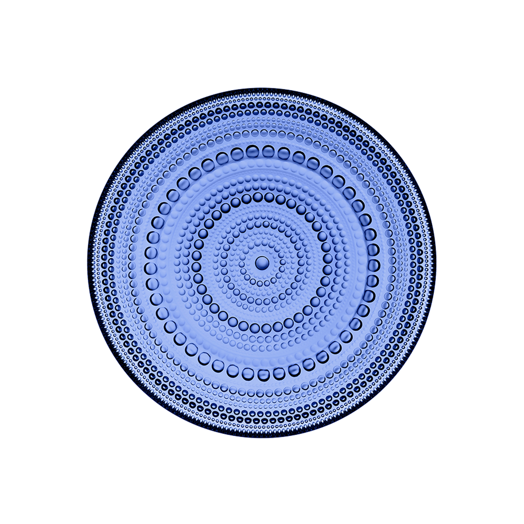 iittala Kastehelmi Dewdrop Ultramarine Blue Salad Plate – Touch of