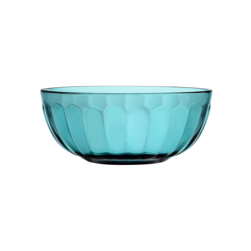 iittala Raami Sea Blue Glass Bowl