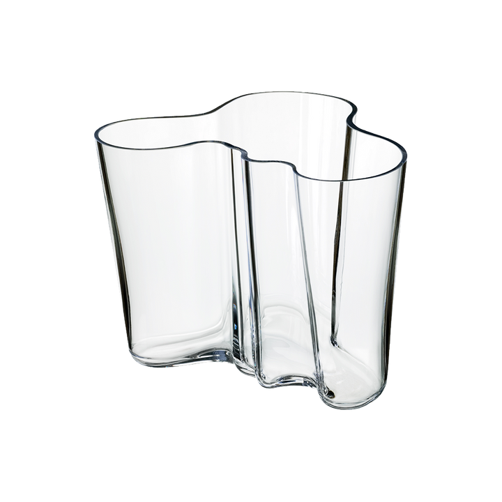 iittala Alvar Aalto Clear Vase 6.25