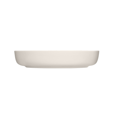 side profile of iittala Essence White Bowl 8"