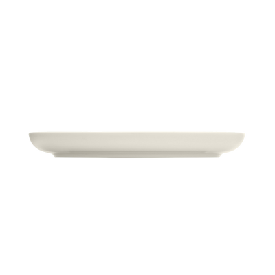 iittala Essence White Oval Plate raised lip edge