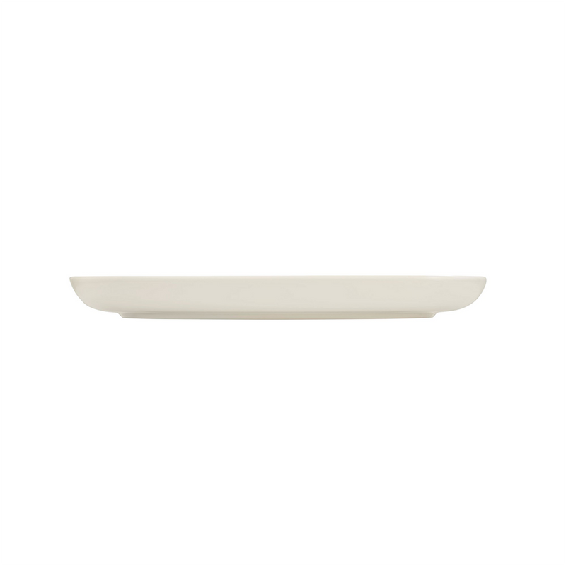 iittala Essence White Plate 10.5" raised lip edge