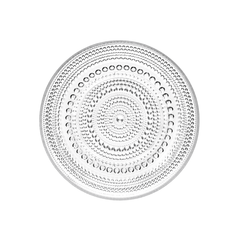 iittala Kastehelmi Dewdrop Clear Salad Plate