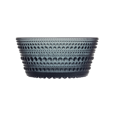 iittala Kastehelmi Dewdrop Dark Grey Dessert Bowl