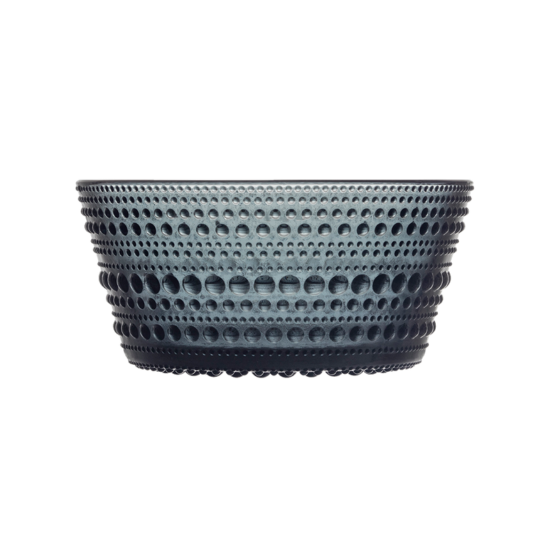 iittala Kastehelmi Dewdrop Dark Grey Dessert Bowl