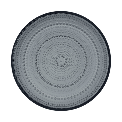 iittala Kastehelmi Dewdrop Dark Grey Dinner Plate