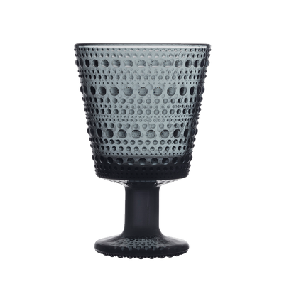 iittala Kastehelmi Dewdrop Dark Grey Universal Glass