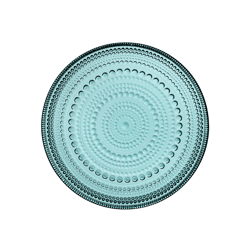 iittala Kastehelmi Dewdrop Sea Blue Salad Plate
