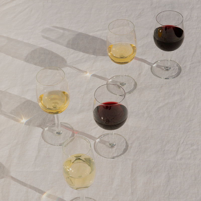 5 iittala Raami wine glasses