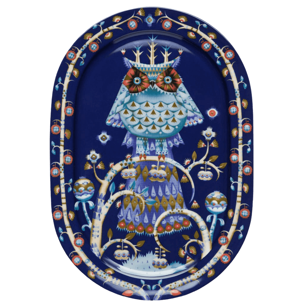 iittala Taika Blue Serving Platter
