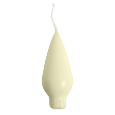 Danish Drop Candle Ivory