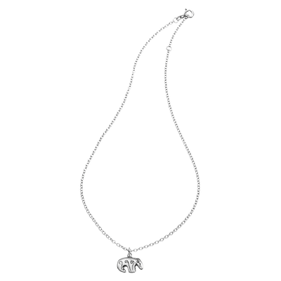 Kalevala Bear Silver Necklace