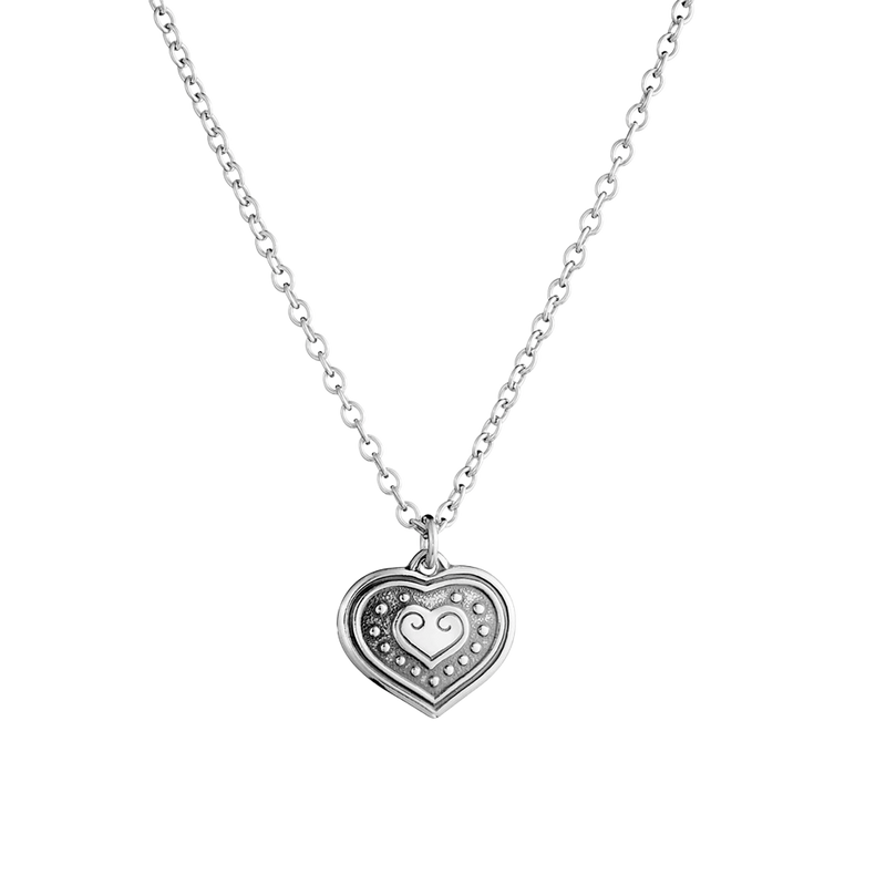 Kalevala Eura Heart Silver Necklace
