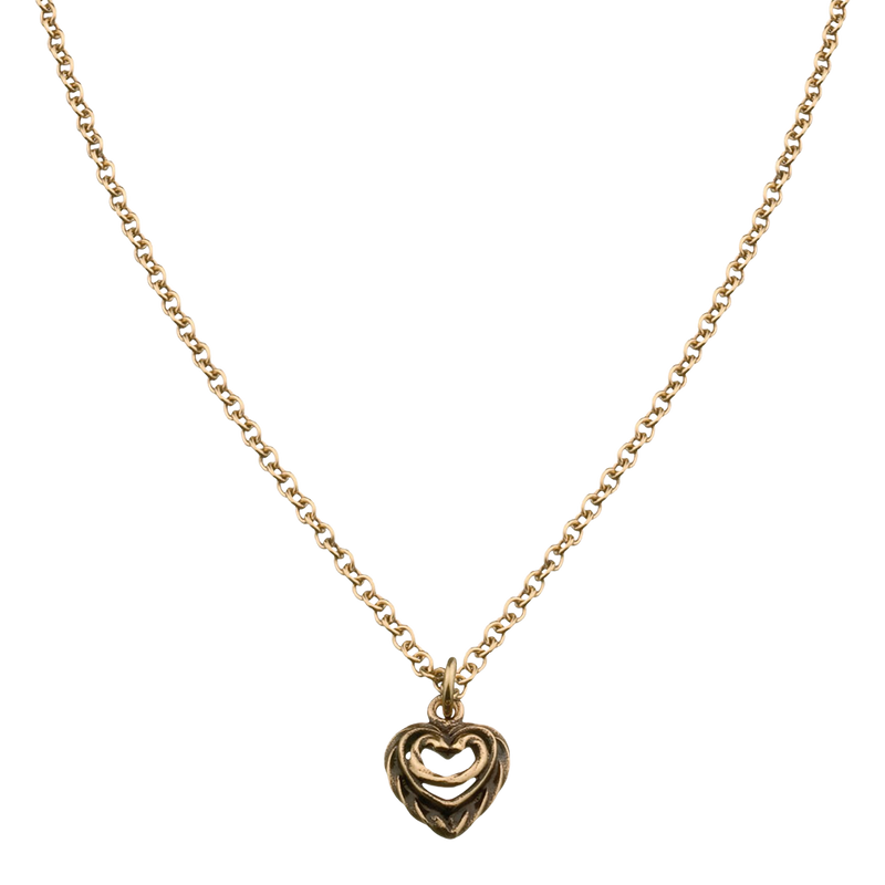 Kalevala Heart of the House Bronze Necklace