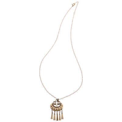 Kalevala Moon Goddess Bronze Necklace