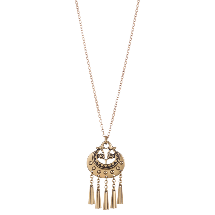 Kalevala Moon Goddess Bronze Necklace – Touch of Finland
