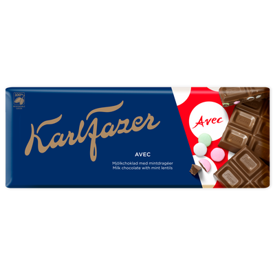 Fazer Milk Chocolate Avec Bar (200g)