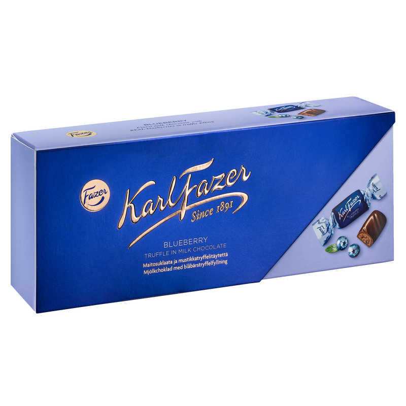 Fazer Blueberry Truffle Milk Chocolate Box (270g)