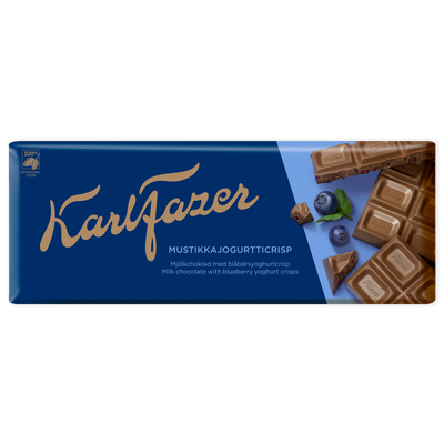 Fazer Milk Chocolate Blueberry Yogurt Bar (190g)